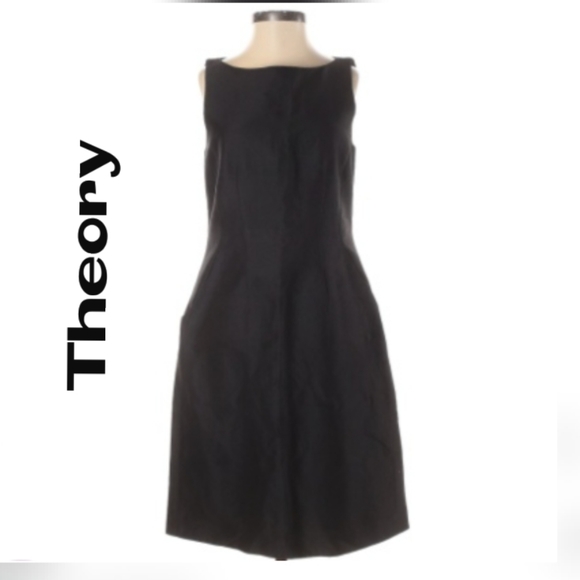 Theory BlackCasual Dress - Size 2